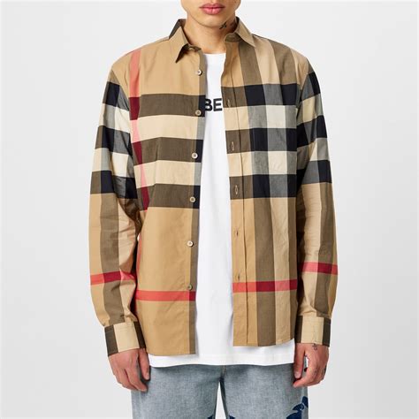 burberry solid shirts|burberry men long sleeve shirt.